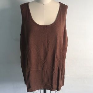 Diane Gilman Sleeveless Pullover Sweater